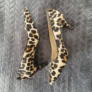 Women's Gianni Bini Leopard Print Shoes Size 7 - 7.5